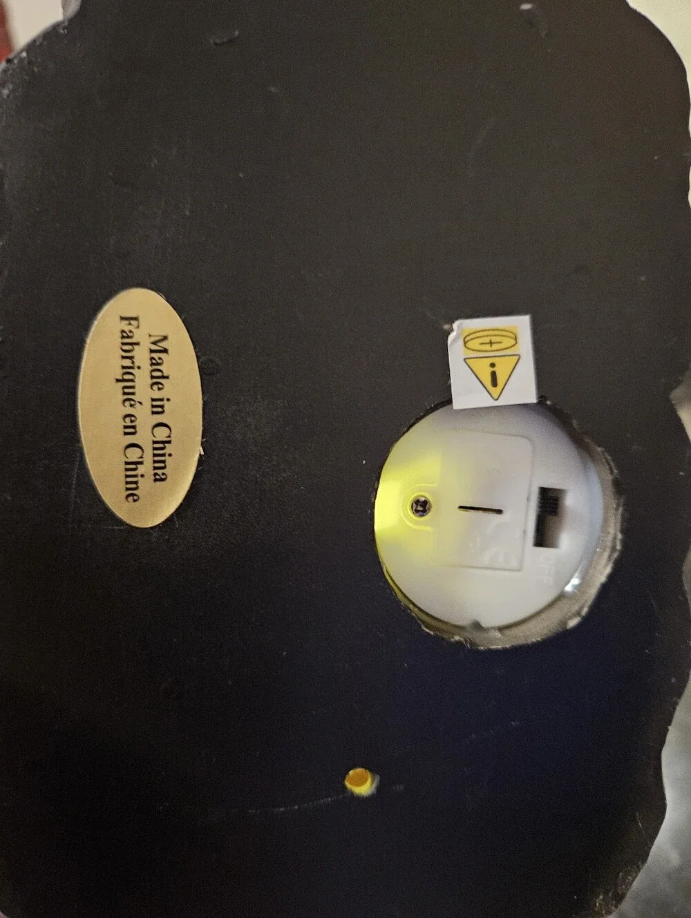 NWT Halloween Ghost Campfire Flickering LED Night Light Spooky Decor